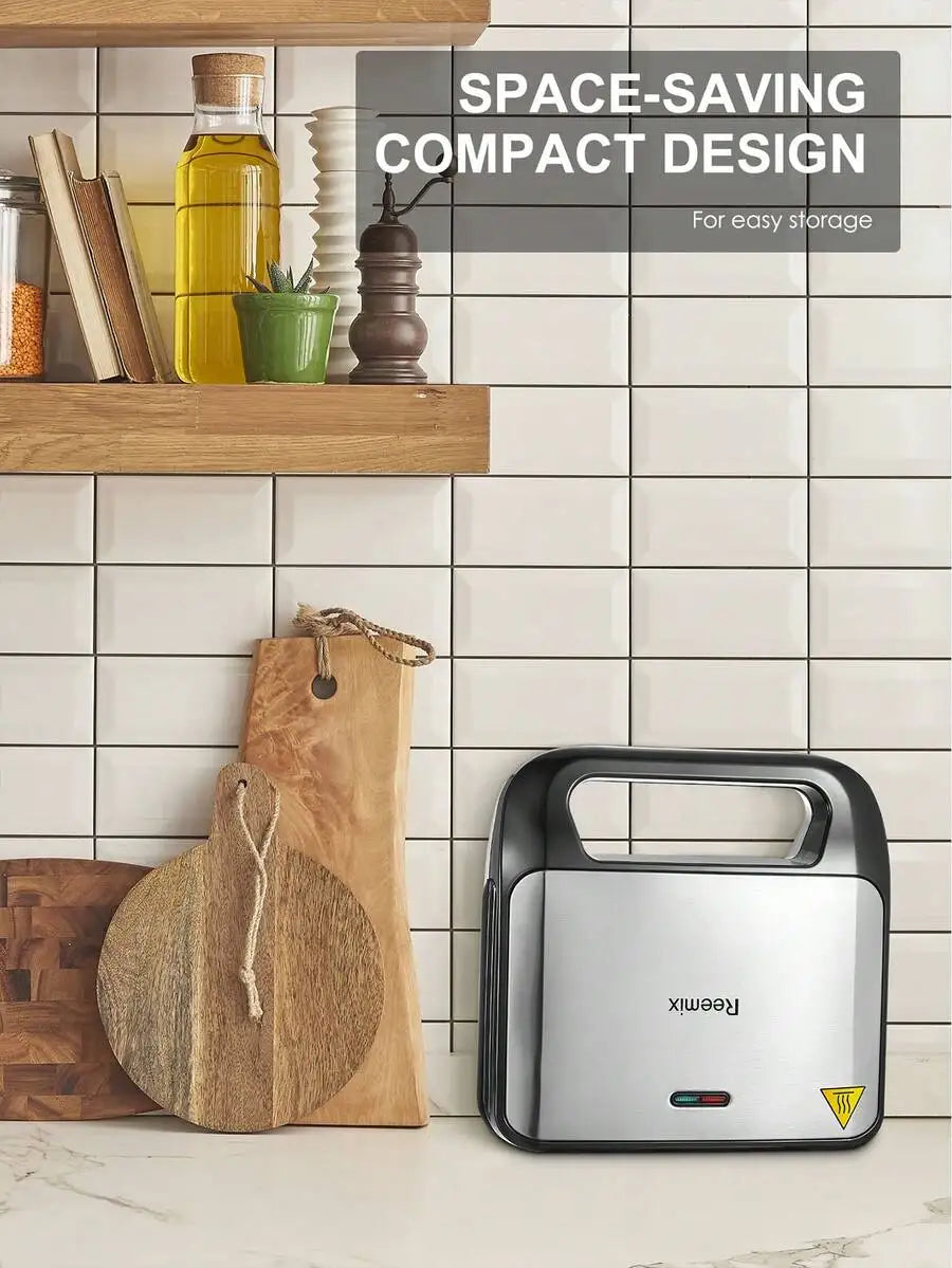 XMSJ 3 In 1 Waffle Grill And Sandwich Maker