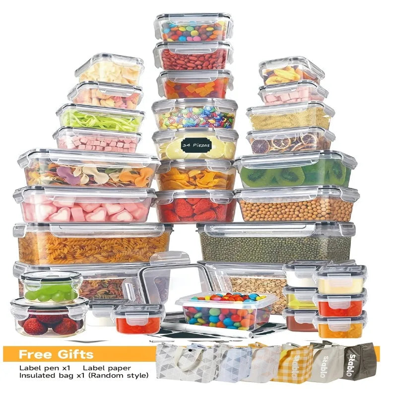 Airtight Food Storage Containers With Locking Lids