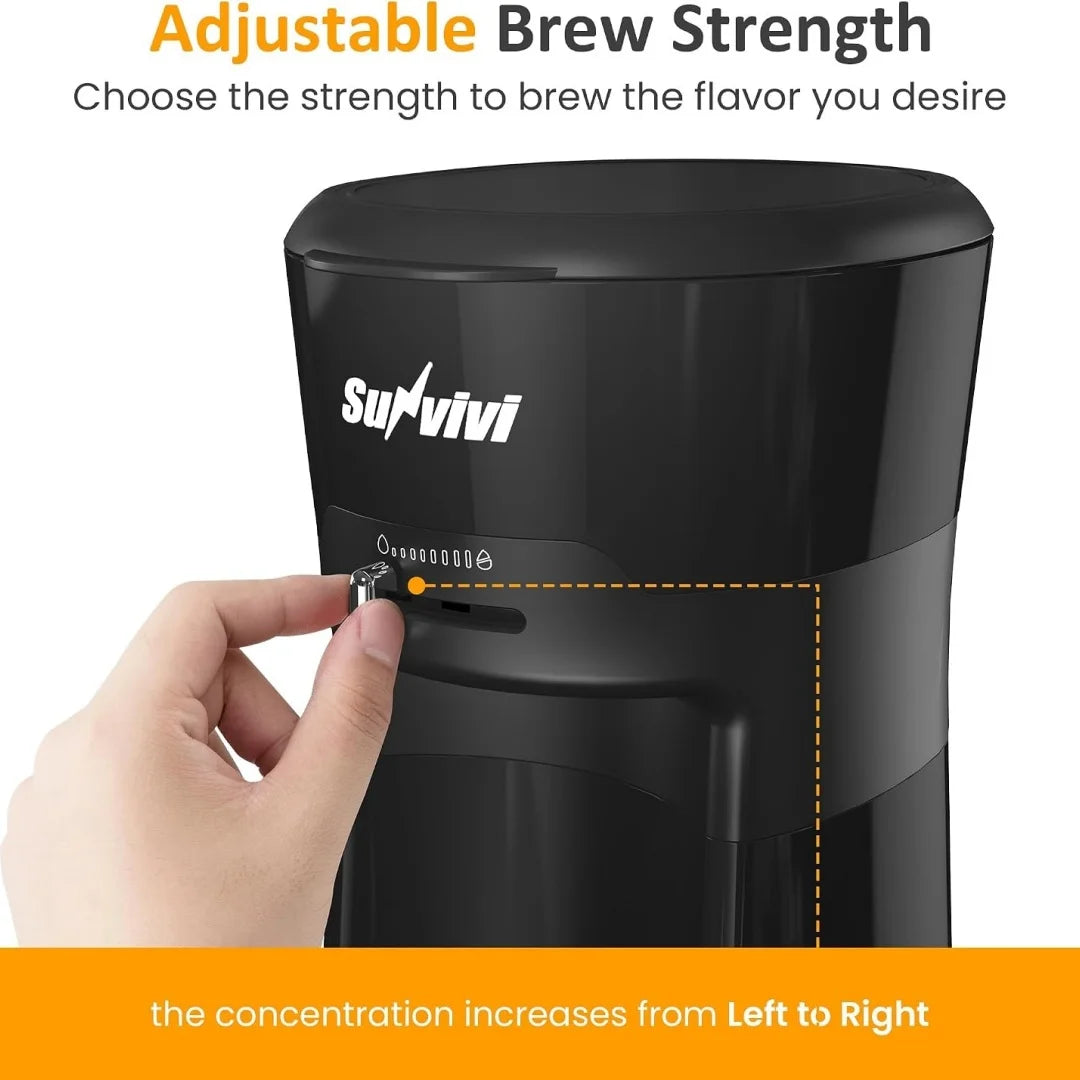 Portable Cold Brew Coffee Maker for Quick Iced Coffee