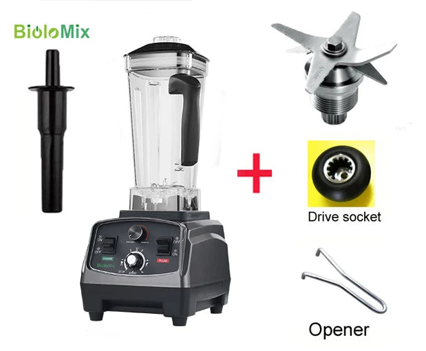 Biolomix 3HP 2200W Heavy Duty Blender Mixer Juicer